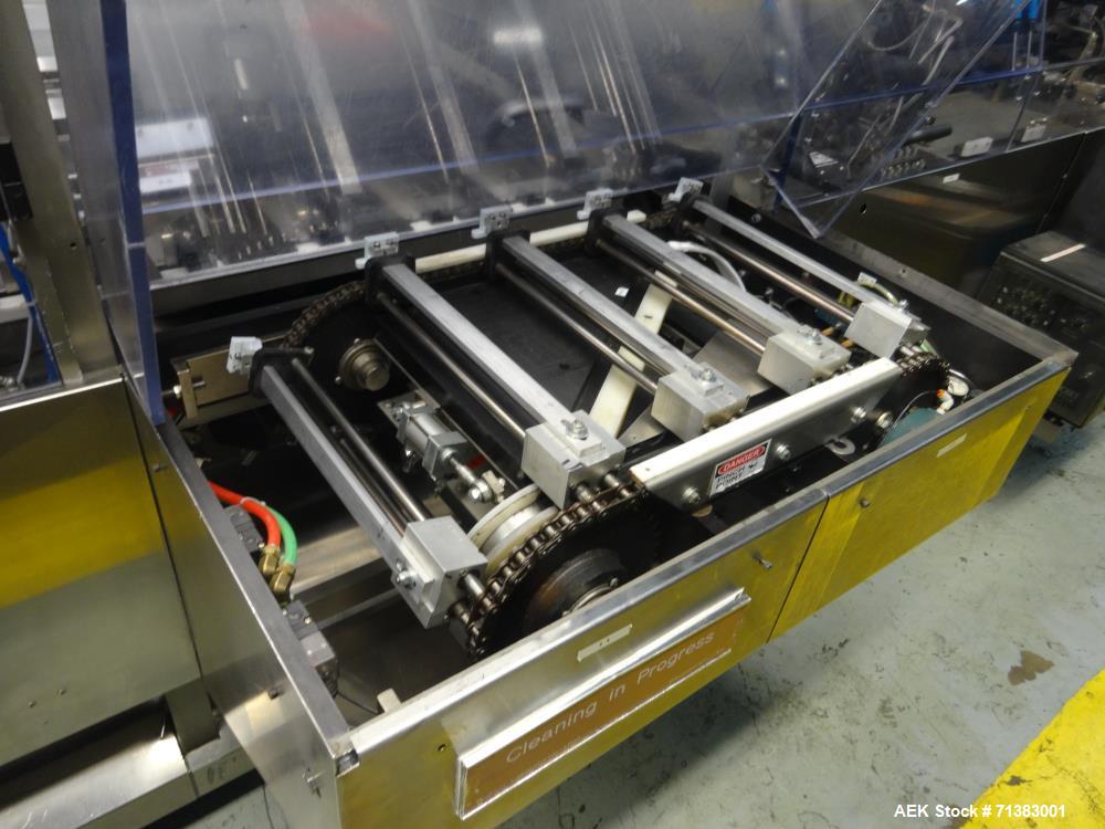 Used Thiele Model Servostar 160 Automatic Horizontal Hot Melt Glue Cartoner