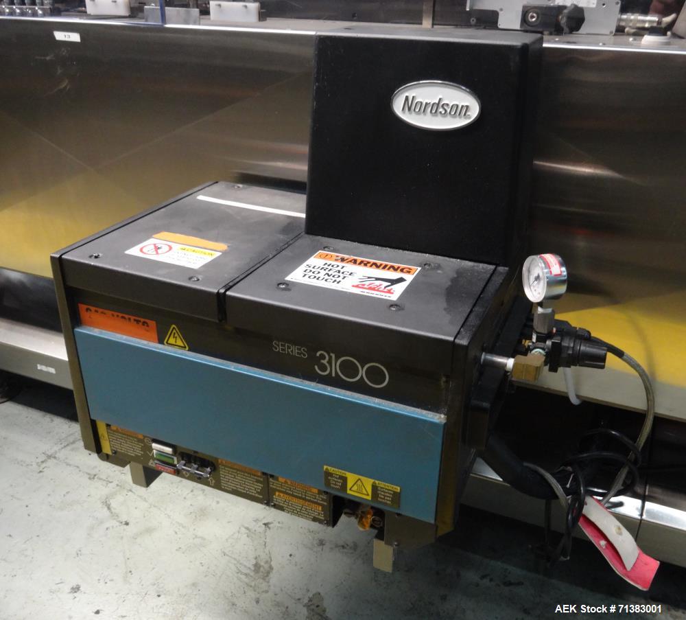 Used Thiele Model Servostar 160 Automatic Horizontal Hot Melt Glue Cartoner