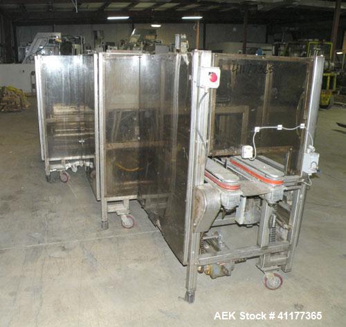 Used Tisma Automatic Horizontal Hot Glue Cartoner, Model TC-600M