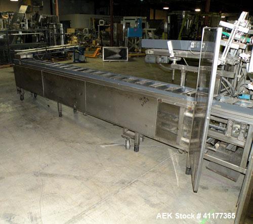 Used Tisma Automatic Horizontal Hot Glue Cartoner, Model TC-600M