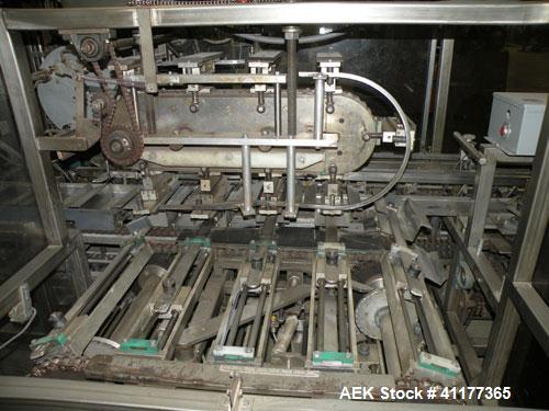 Used Tisma Automatic Horizontal Hot Glue Cartoner, Model TC-600M