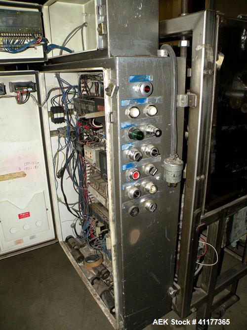 Used Tisma Automatic Horizontal Hot Glue Cartoner, Model TC-600M