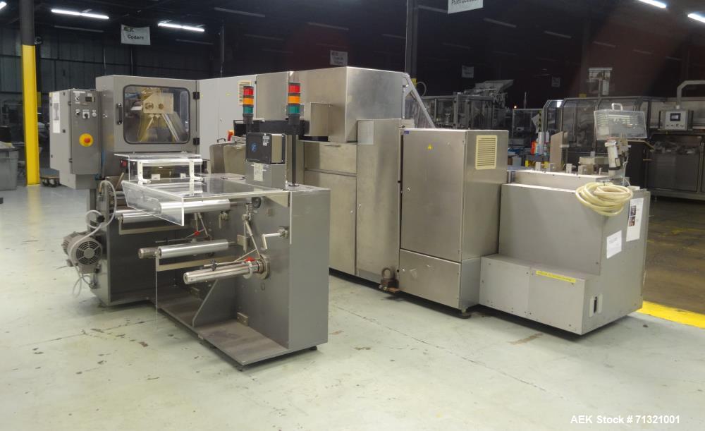 Used Uhlmann Model C 2205 Automatic Horizontal Tuck Cartoner