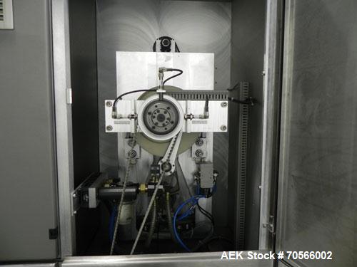 Used Uhlmann Model C2206 Automatic Horizontal Cartoner. Machine is capable of speeds up to 200 cartons per minute. Has 6" centers for a max carton range: length 130 mm, width up to 100 mm, depth to 2...