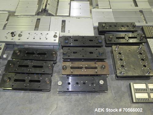 Used Uhlmann Model C2206 Automatic Horizontal Cartoner. Machine is capable of speeds up to 200 cartons per minute. Has 6" centers for a max carton range: length 130 mm, width up to 100 mm, depth to 2...