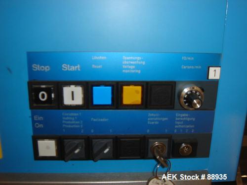 Used Uhlmann C2304 High Speed Blister Cartoner