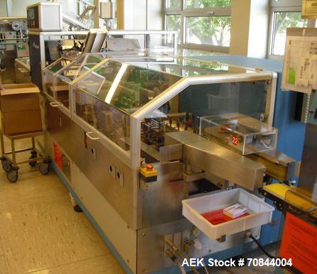 Stainless Steel Used-Uhlmann C300 Blister Cartoner