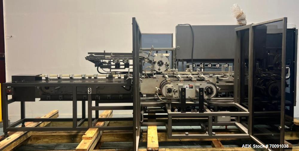 Used ZAC Automation Horizontal Cartoner – Automatic Tube Cartoning Machine with Allen Bradley Controls