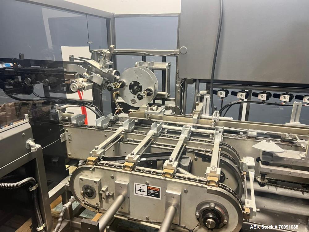 Used ZAC Automation Horizontal Cartoner – Automatic Tube Cartoning Machine with Allen Bradley Controls