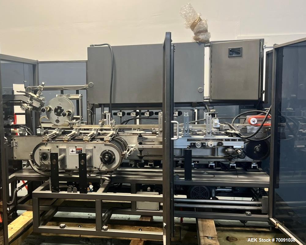 Used ZAC Automation Horizontal Cartoner – Automatic Tube Cartoning Machine with Allen Bradley Controls