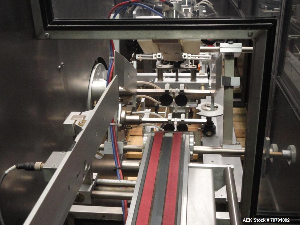 Used Z-Automation Model CH9-401 Pouch Stacker Horizontal Cartoner with Hot Melt