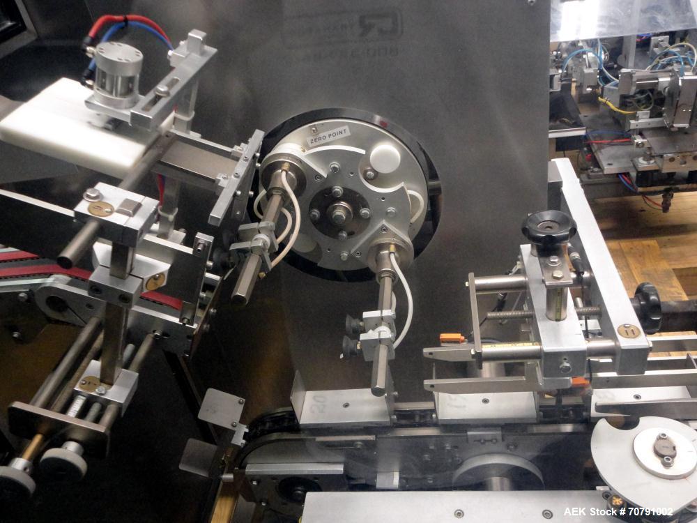 Used Z-Automation Model CH9-401 Pouch Stacker Horizontal Cartoner with Hot Melt