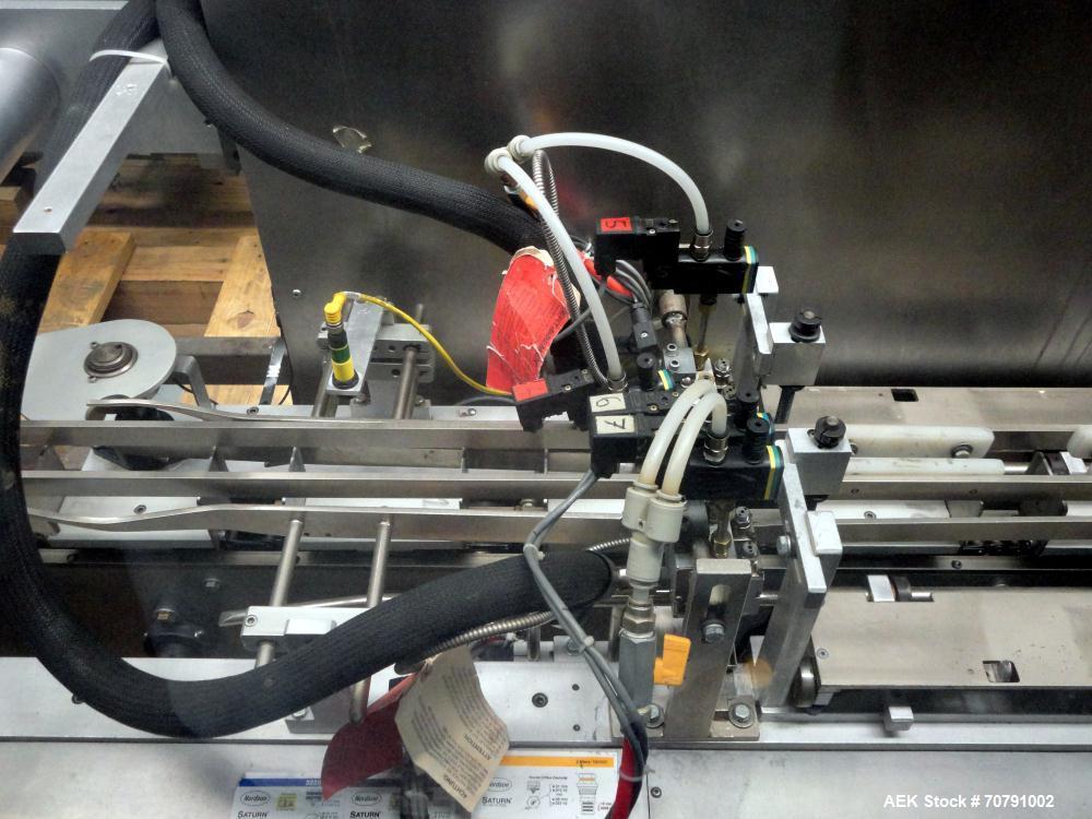 Used Z-Automation Model CH9-401 Pouch Stacker Horizontal Cartoner with Hot Melt