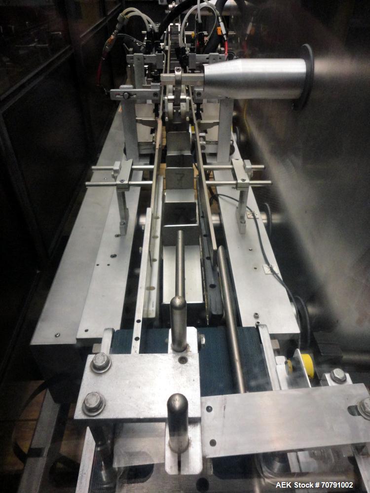 Used Z-Automation Model CH9-401 Pouch Stacker Horizontal Cartoner with Hot Melt