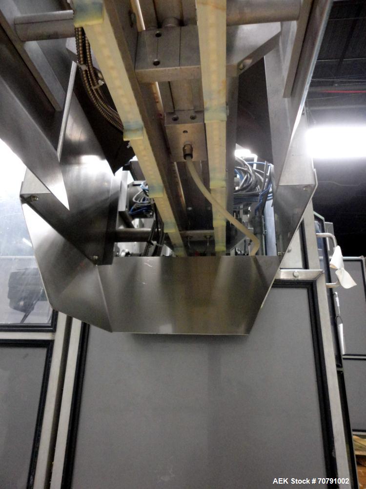 Used Z-Automation Model CH9-401 Pouch Stacker Horizontal Cartoner with Hot Melt