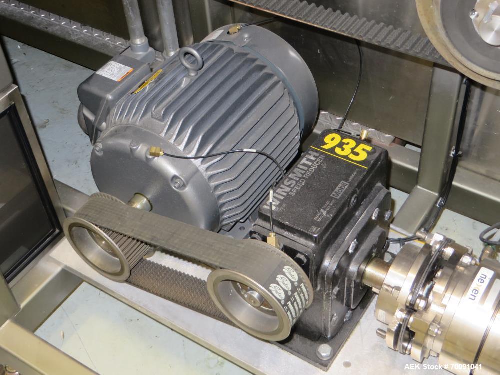 Used Z-Automation ZAC CH 7.5 2500 Automatic Horizontal Glue Cartoner with Bottle Loader