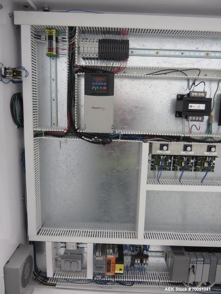 Used Z-Automation ZAC CH 7.5 2500 Automatic Horizontal Glue Cartoner with Bottle Loader