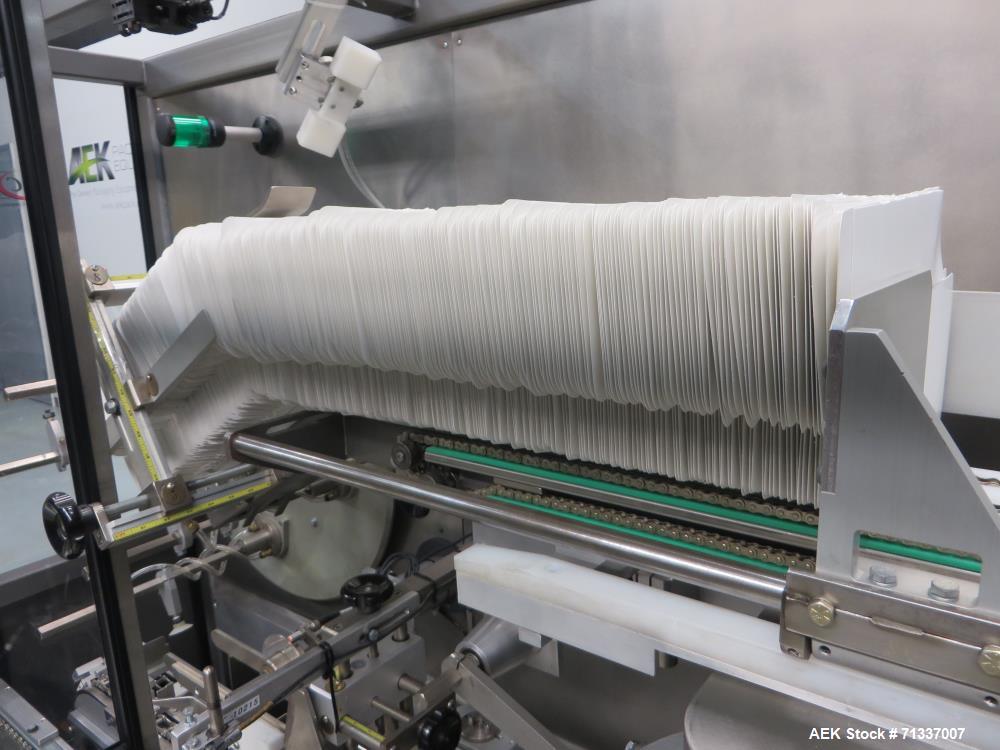 Used Z-Automation Company Automatic Horizontal Reverse Tuck Cartoner