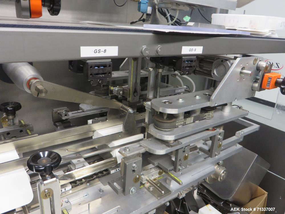 Used- Z-Automation Company Automatic Horizontal Reverse Tuck Cartoner