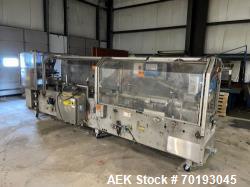 Used-Adco Model 15DBC-105-SS Stainless Steel Automatic Cartoner