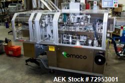 Used- Romaco AS100 Horizontal Automatic Intermittent Motion Cartoner