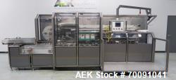 Used Z-Automation ZAC CH 7.5 2500 Automatic Horizontal Glue Cartoner with Bottle Loader