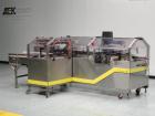 Used Econocorp Spartan Automatic Horizontal Glue Cartoner capable of speeds up to 40 cartons per minute. Has 12