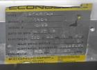 Used Econocorp Econoseal Spartan Automatic Horizontal Intermittent Hotmelt Glue Cartoner. Capable of speeds up to 40 cartons per minute (depending on carton style). Carton size range: 2
