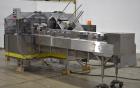 Used Econocorp Econoseal Spartan Automatic Horizontal Intermittent Hotmelt Glue Cartoner. Capable of speeds up to 40 cartons per minute (depending on carton style). Carton size range: 2