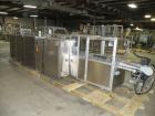Used IMA/BFB Model A94 Automatic Continuous Motion Horizontal Cartoner. Capable of speeds up to 240 cpm. Has 6” centers for a carton size range: length 30 to 150mm, width 12 to 85mm, depth 55 to 210m...