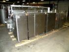 Used IMA/BFB Model A94 Automatic Continuous Motion Horizontal Cartoner. Capable of speeds up to 240 cpm. Has 6” centers for a carton size range: length 30 to 150mm, width 12 to 85mm, depth 55 to 210m...