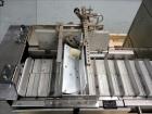 Used IWKA Model CP150 Automatic Horizontal Tube Cartoner. Capable of speeds up to 150 cartons per minute. Carton size: (Length) 20mm-90mm, (Width) 15mm-60mm, (Depth) 55mm-180mm. Set up for Reverse tu...