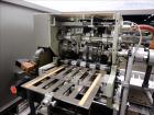 Used IWKA Model CP150 Automatic Horizontal Tube Cartoner. Capable of speeds up to 150 cartons per minute. Carton size: (Length) 20mm-90mm, (Width) 15mm-60mm, (Depth) 55mm-180mm. Set up for Reverse tu...