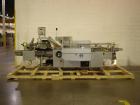 Used IWKA Continuous Motion Horizontal Cartoner, Model CPR. Speed up to 200 cartons per minute depending on product characteristics. Fitted with GUK type FA21/4 Cartonac 81 leaflet folder / inserter ...