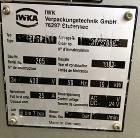 Used- IWKA Model CPS-R Automatic Horizontal Blisterpack Cartoner