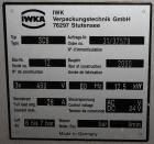 Used IWKA Cartopac Model SC6 Automatic Horizontal Cartoner