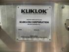 Used Kliklok (Woodman) Model SFR Automatic Horizontal Cartoner capable of speeds from 30 to 120 cartons per minute. 12