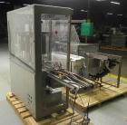 Used Marchesini Model MA 255 Automatic Horizontal Cartoner. Machine is capable of speeds up to 200 cartons per minute. Has a carton size range: (length) 25mm - 100mm (width) 15mm - 85mm (depth) 65mm ...