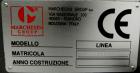 Used Marchesini Model MA 255 Automatic Horizontal Cartoner. Machine is capable of speeds up to 200 cartons per minute. Has a carton size range: (length) 25mm - 100mm (width) 15mm - 85mm (depth) 65mm ...