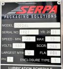 Used Serpa Packaging Solutions Horizontal Cartoner, Model 5000CAL, Serial# 1927, Year 2011. With Nordson glue unit, Multi-feeder model MFT 250IP, panel, Allen-Bradley CompactLogix L32E.