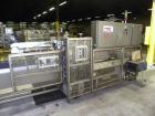 Used Tisma Automatic Horizontal Glue Cartoner, Model 600-SE. Capable of speeds over 200 CPM. Has 5