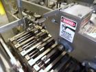 Used Tisma Automatic Horizontal Glue Cartoner, Model 600-SE. Capable of speeds over 200 CPM. Has 5