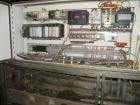 Used Tisma Automatic Horizontal Glue Cartoner, Model 600-SE. Capable of speeds over 200 CPM. Has 5