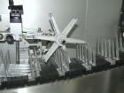 Used Uhlmann Model C2205 Automatic Blister Cartoner. Capable of speeds up to 250 cartons per minute. Has a 5