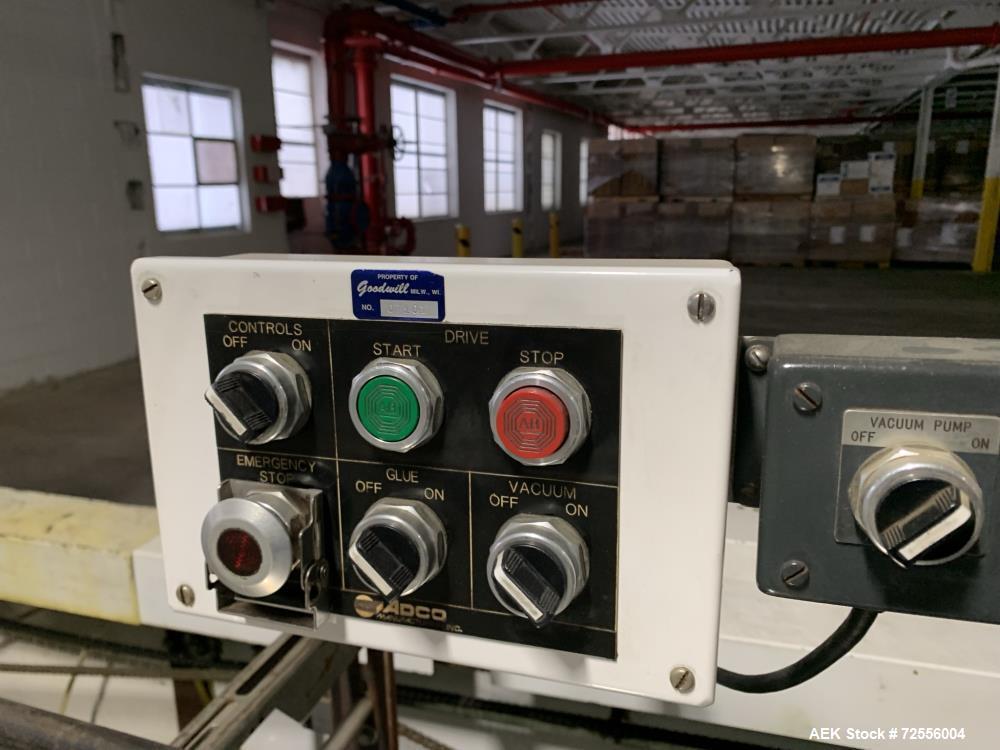 Used Adco Horizontal Load Semi Automatic Cartoner