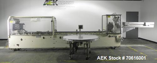 Used Adco Model 105D125EC Semi-Automatic Horizontal Cartoner