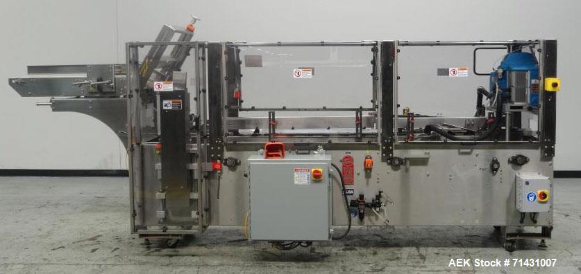 Used Adco Model 15DZ60SS Semi Automatic Horizontal Cartoner.