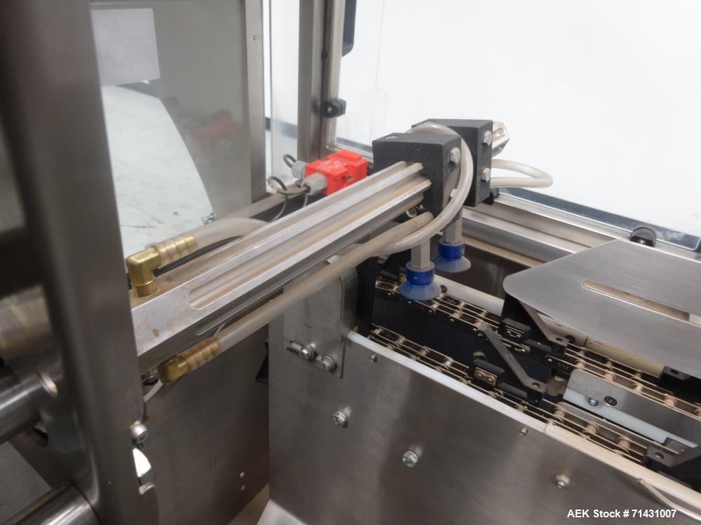 Used Adco Model 15DZ60SS Semi Automatic Horizontal Cartoner.
