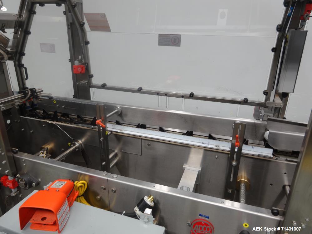 Used Adco Model 15DZ60SS Semi Automatic Horizontal Cartoner.