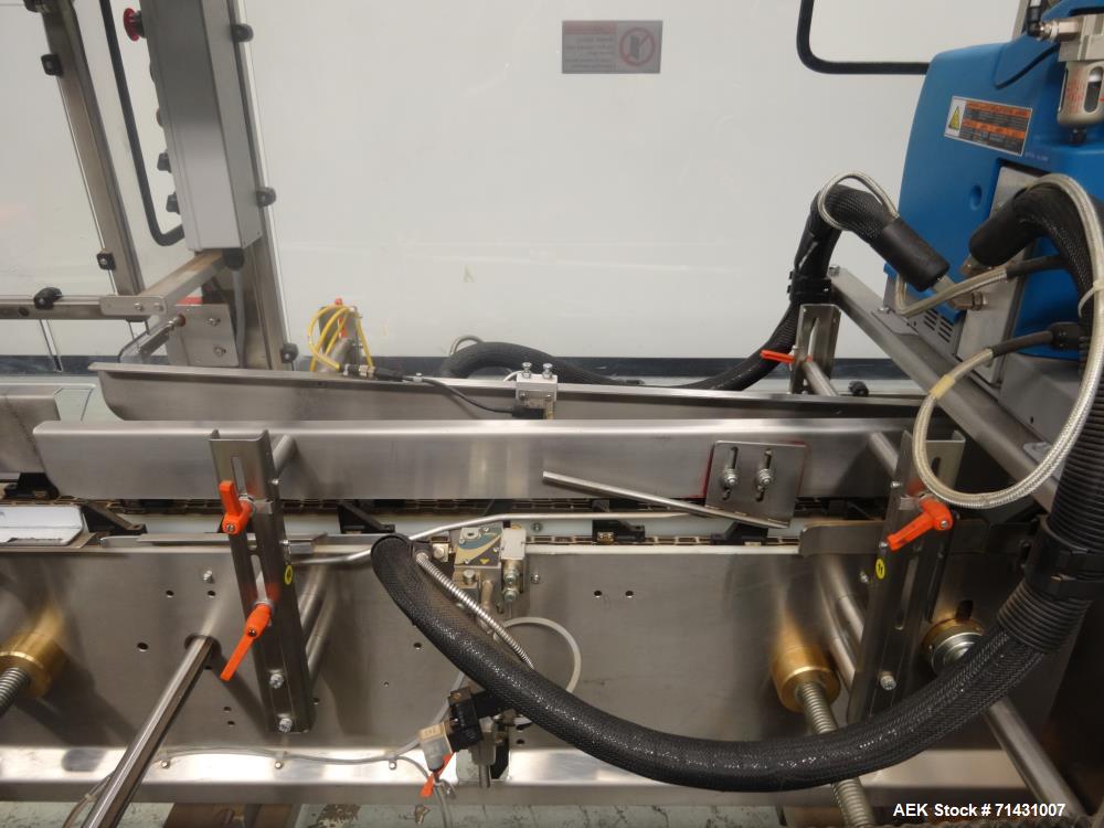Used Adco Model 15DZ60SS Semi Automatic Horizontal Cartoner.